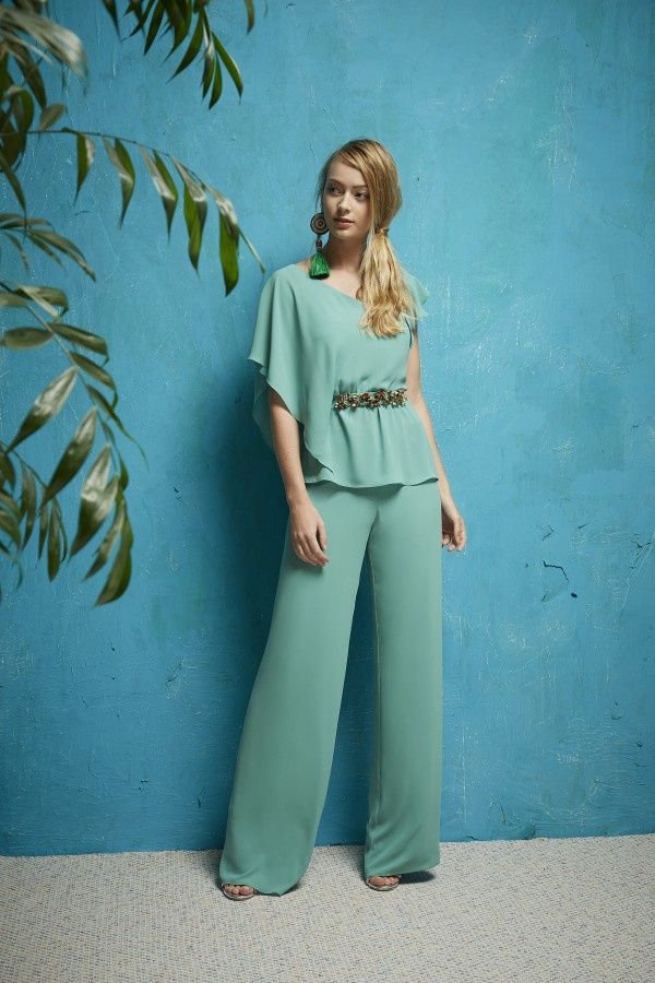 ASYMMETRICAL CHIFFON SEBRIO...