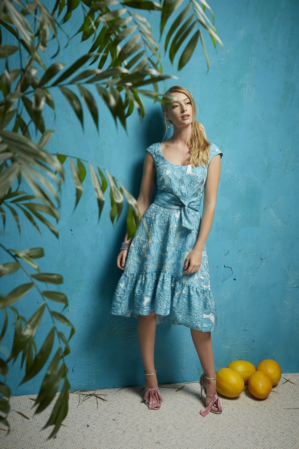 VESTIDO TIMIL JACQUARD...