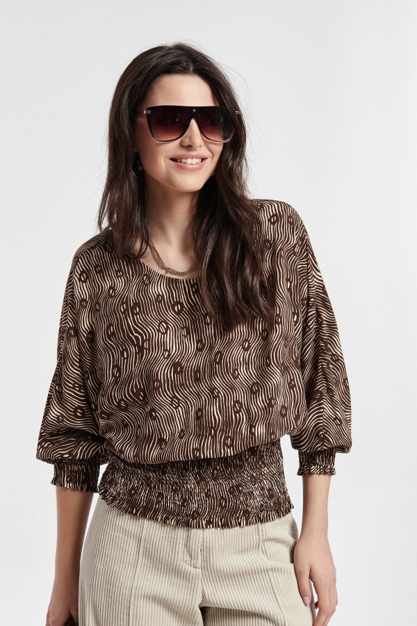 PRINTED VISCOSE PULPI TOP
