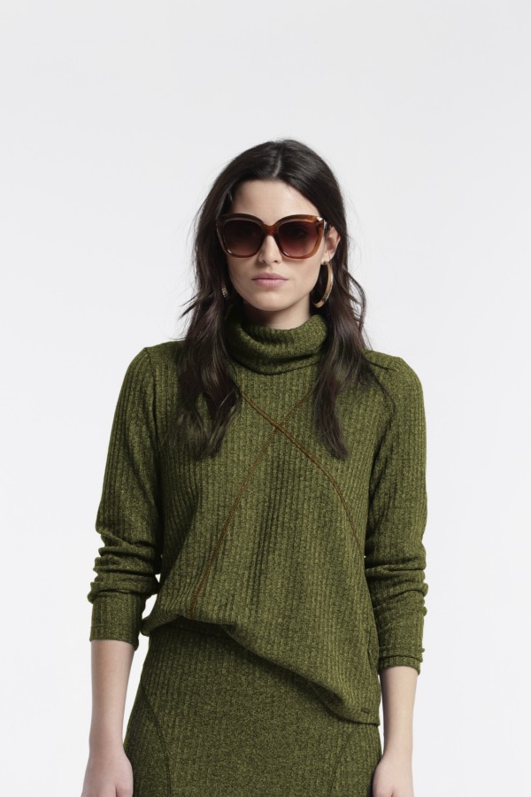 LUREX MELANGE KNIT CHENKA...