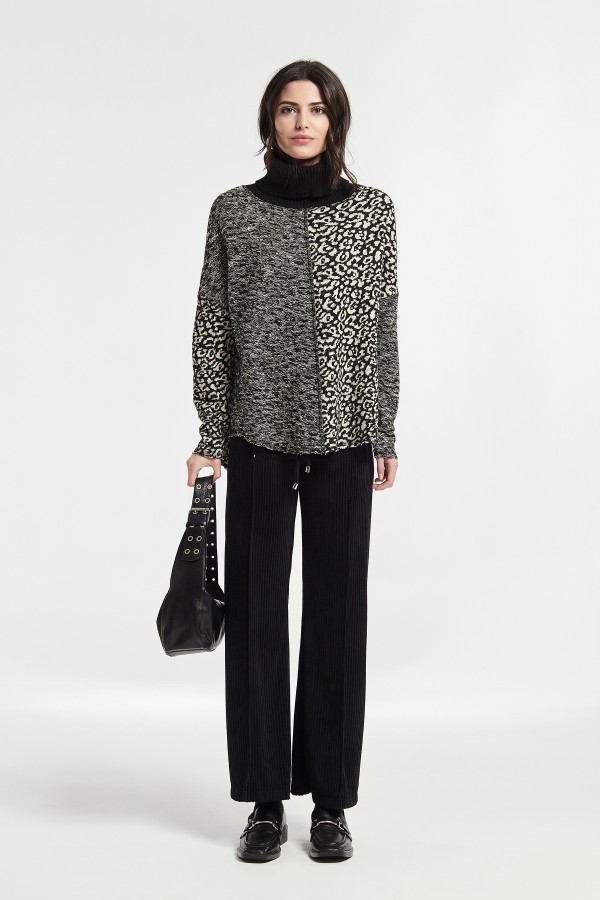 JACQUARD KNIT ASTRAL SWEATER