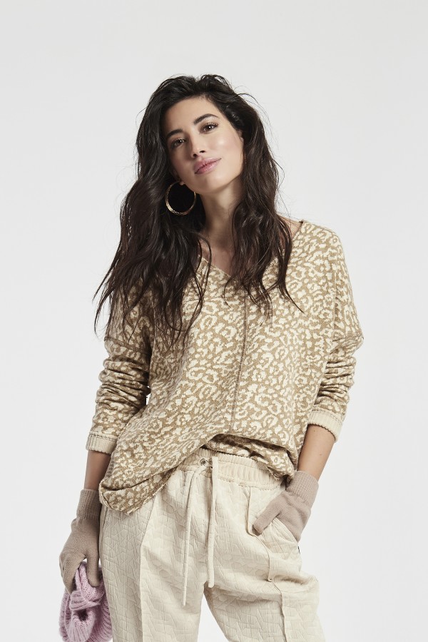 JACQUARD KNIT JORDI...