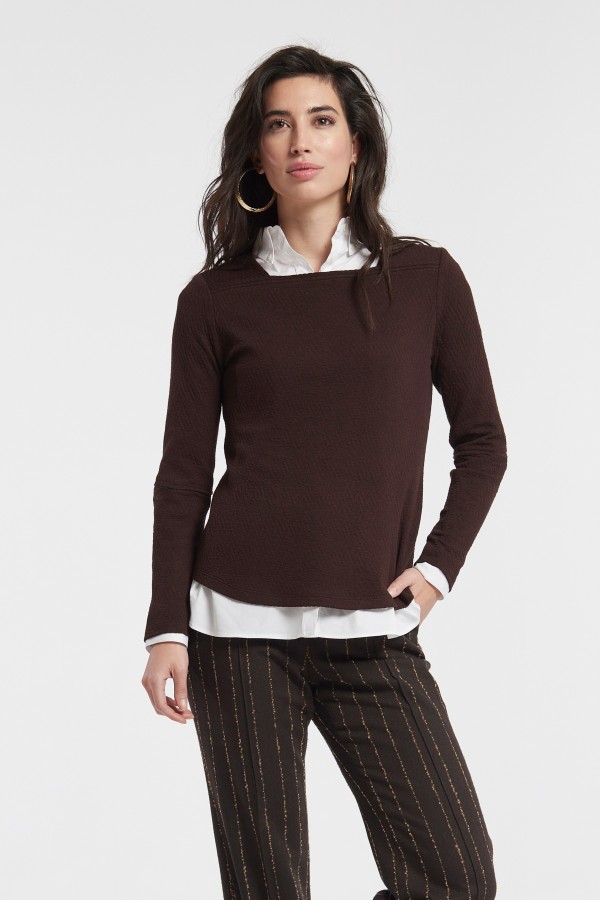 CAMISETA ESCOTE RECTO...