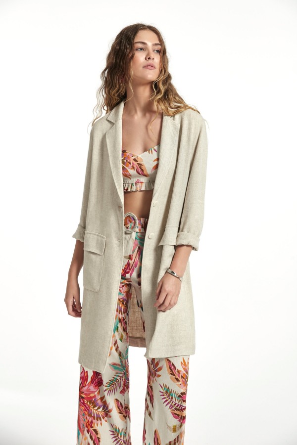RUSTIC LINO VALUZ COAT