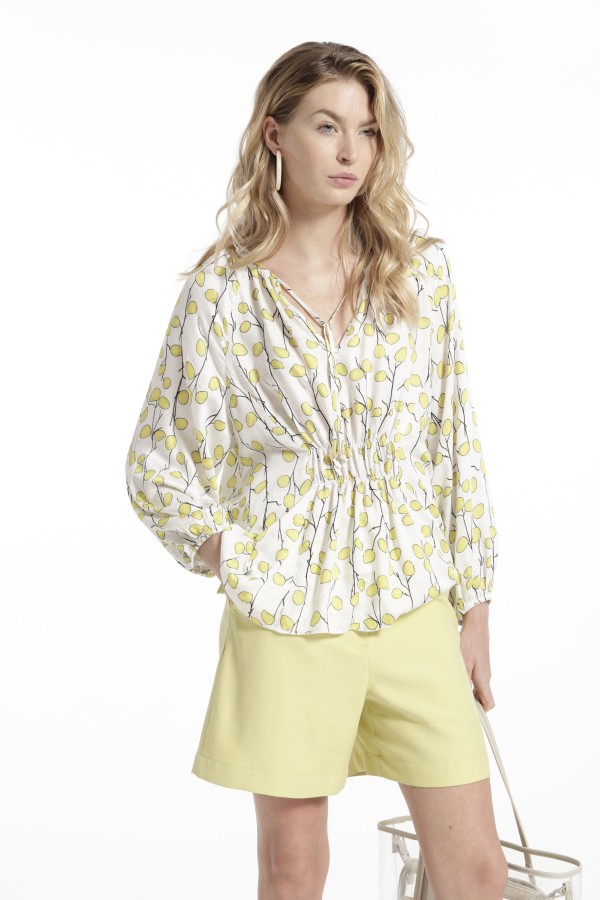 PRINT VISCOSE AGREN TOP