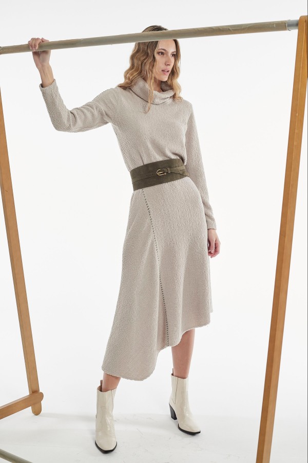 CORDUROY EFFECT KNIT CLAVO...