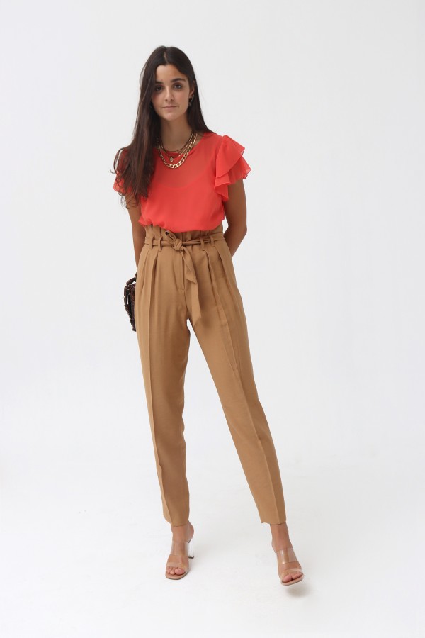 SERGE VISCOSE DERCOS TROUSERS