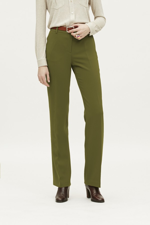 STRETCH COTTON TWAN TROUSERS