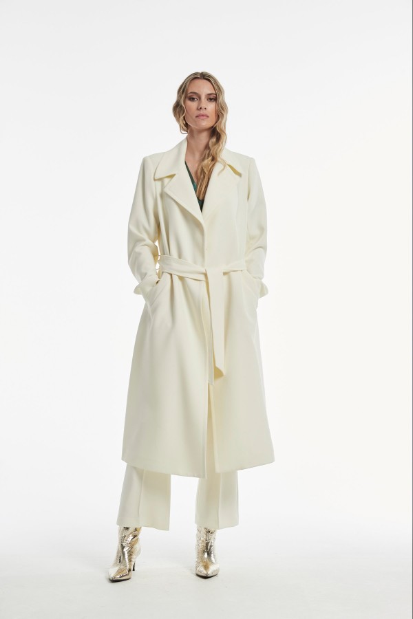 STRETCH PLAIN  WAVE ETER COAT
