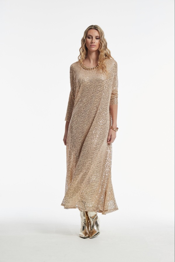 EMBROIDERED SEQUINDS ON NET...