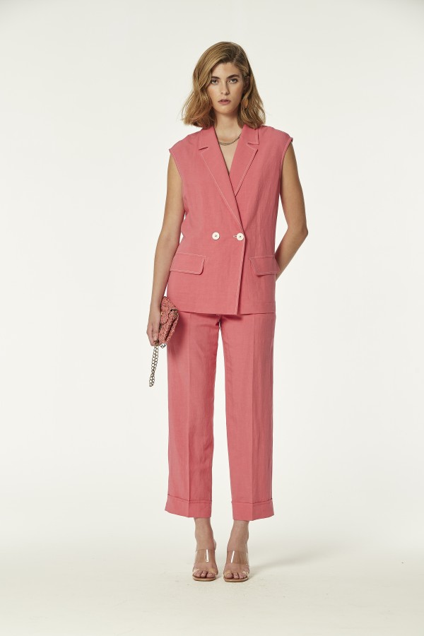 VISCOSA LINEN PLANTA JACKET