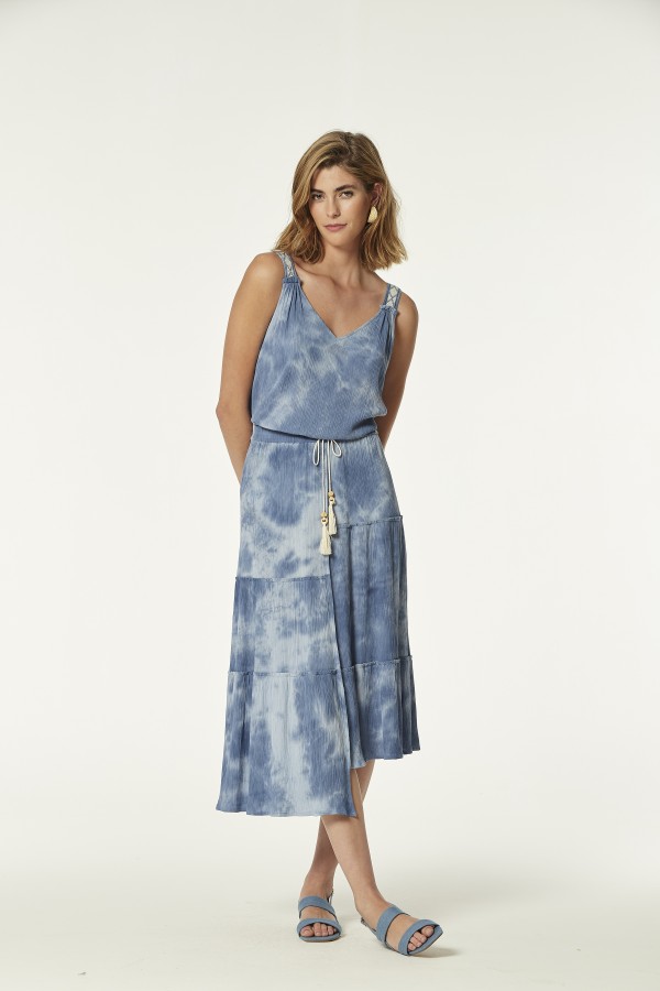 FALDA SAINTE CRESPON TIE DYE
