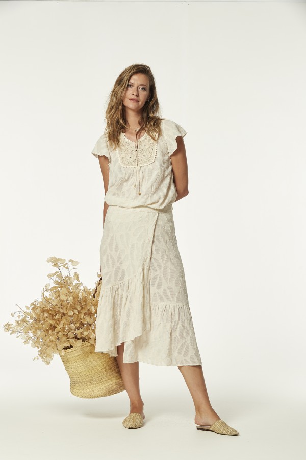 FALDA GUINEA JACQUARD EN...