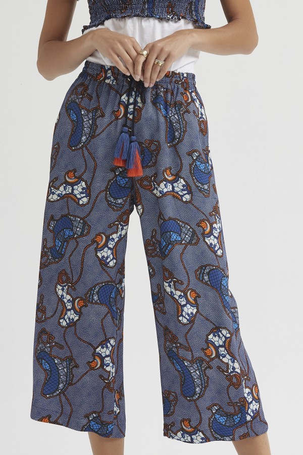 PANTALÓN CULOTTE BOLSILLOS...