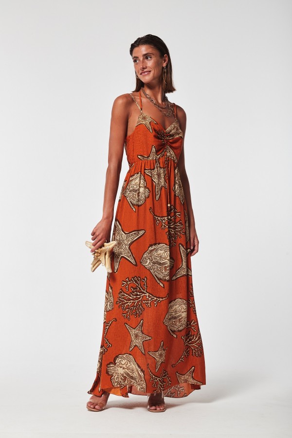 BAMBULA JACQUARD BACIL DRESS