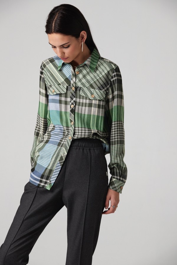 CAMISA ELDIS CUADROS...