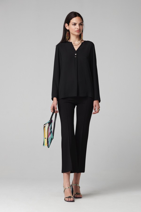 CHIFFON UZAN BLOUSE