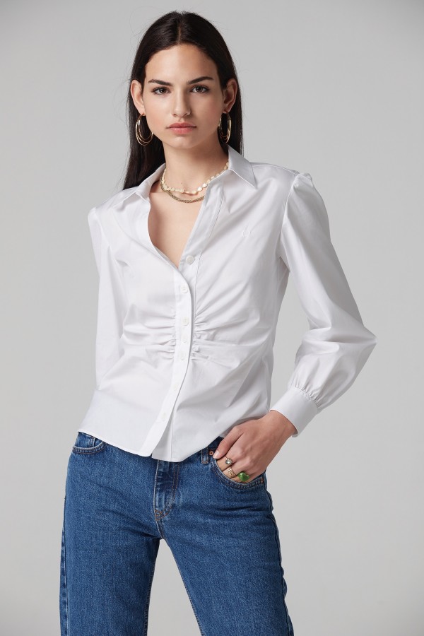 STRETCH POPLIN MUSTA SHIRT