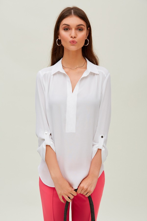 CAMISA SIN BORDADO-CREP...