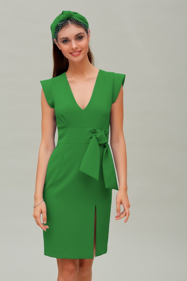 CORD TIE AT THE WAIST DRESS...