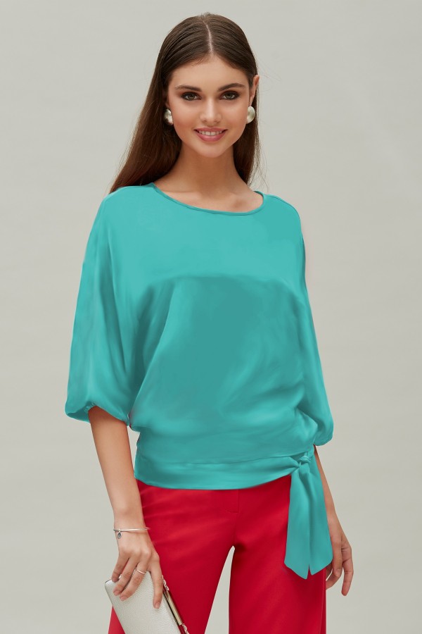 JAPANESE SLEEVES TOP CHIFFON