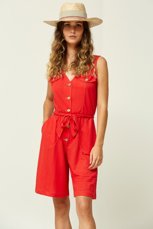 SHORT JUMPSUIT